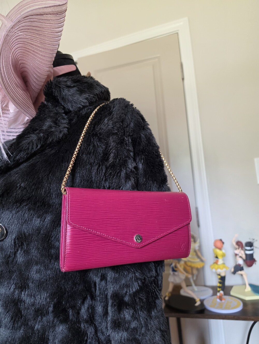 Authentic Louis Vuitton Epi Leather Long Wallet
